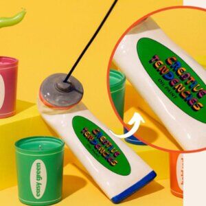 ban.do creative tendencies paint ceramaic incense holder NIB